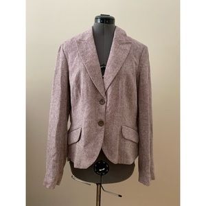 [George] Mauve Tweed Blazer